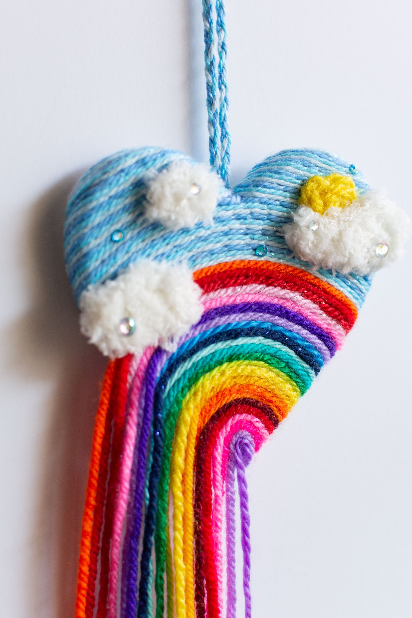 Over the Mini Rainbow - Wall Charm